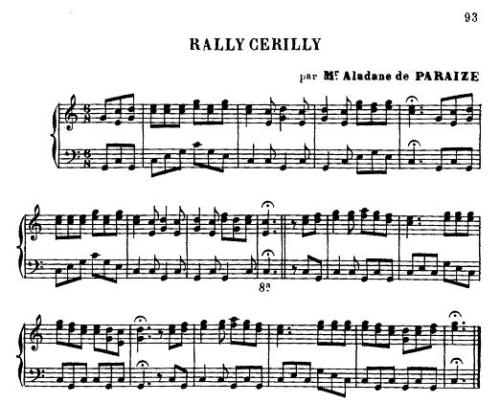 Partition - Rally Cérilly