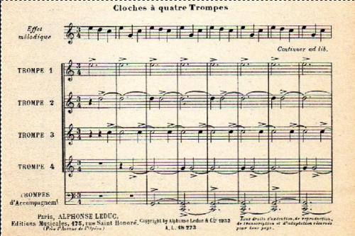 Partition - Cloches à 4 trompes (2)