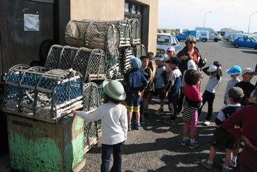 Iconographie - Classe de découverte à Noirmoutier - Le port de l'Herbaudière