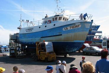 Iconographie - Classe de découverte à Noirmoutier - Le port de l'Herbaudière