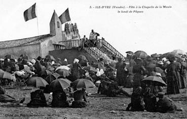 Iconographie - Fête à la chapelle de la Meule, le lundi de Pâques