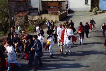 Iconographie - Défilé de Mardi-gras - Le cortège