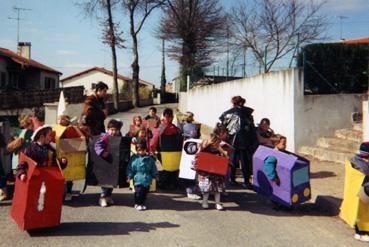 Iconographie - Défilé de Mardi-gras - Le cortège