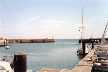 Iconographie - Classe de découverte à Noirmoutier - Ponton de l'Herbaudière