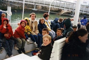 Iconographie - Classe de mer à Bourgenay - Sortie en mer