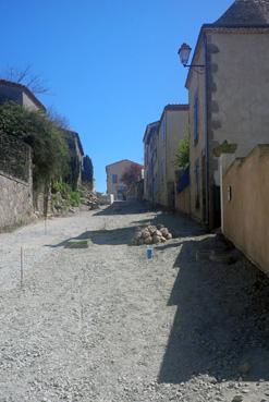 Iconographie - Rue du Pavé en cours de réaménagement