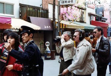 Iconographie - Daniel Voyé en reportage au Japon pour TF1