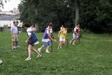 Iconographie - Fête du 14 juillet - Jeux près de la Sèvre