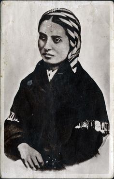 Iconographie - Portrait authentique de Bernadette Soubirous