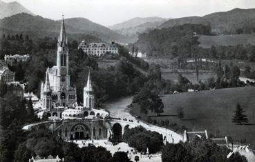 Iconographie - La basilique et le gave de Pau