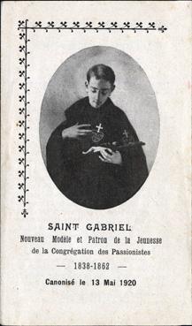 Iconographie - Saint-Gabriel