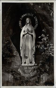 Iconographie - La Vierge de la grotte miraculeuse