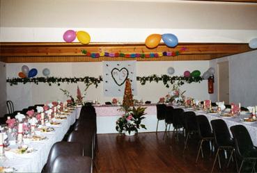 Iconographie - Salle de banquet pour un mariage