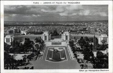 Iconographie - Jardins et palais du Trocadéro