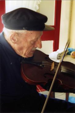 Iconographie - René Treillard, violoneux