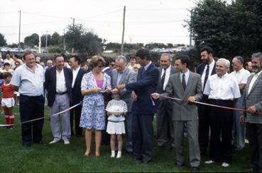 Iconographie - Inauguration du terrain de football