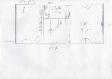 Iconographie - Plan d'aménagement de la maison Guerlain