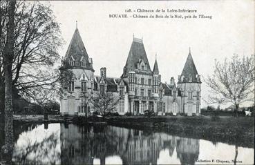 Iconographie - Château du Bois de la Noë, pris de l'étang