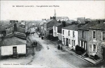 Iconographie - Vue générale vers l'église