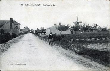 Iconographie - Passay - Route de la Gare