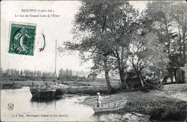 Iconographie - Le lac de Grand-Lieu à l'étier