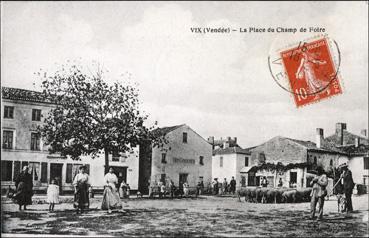 Iconographie - La place du Champ de Foire