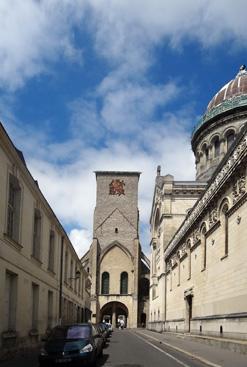 Iconographie - La tour Charlemagne et la basilique Saint Martin