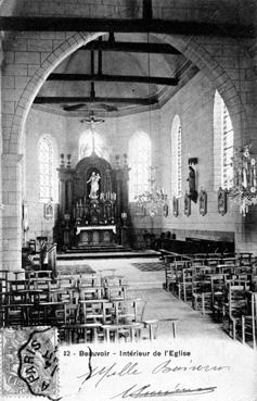 Iconographie - Intérieur de l'église