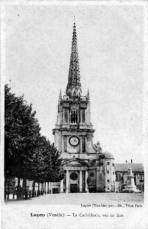 Iconographie - La cathédrale vue de face