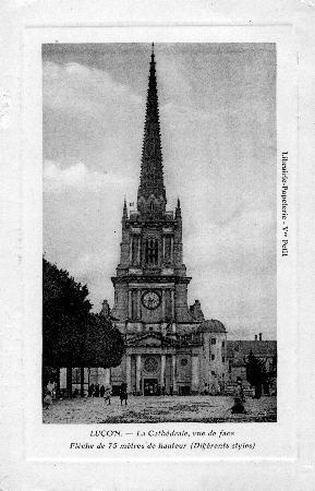 Iconographie - La cathédrale, vue de face