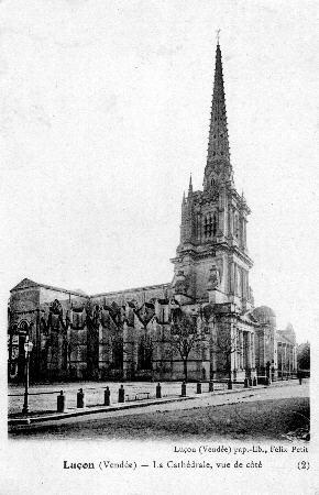 Iconographie - La cathédrale, vue de côté