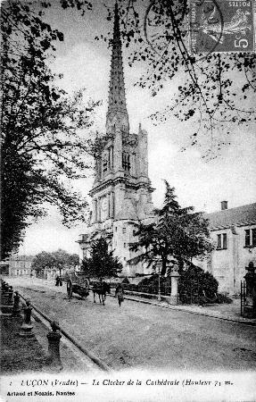 Iconographie - Le clocher de la cathédrale