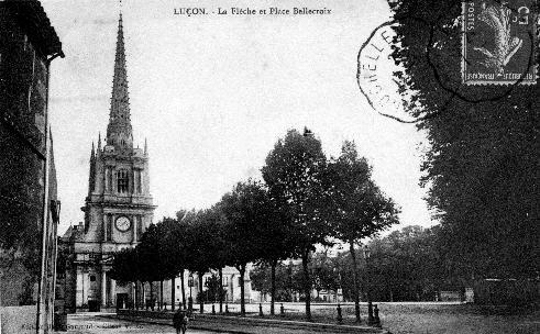 Iconographie - La Flèche - Place Belle-Croix