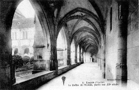 Iconographie - Le cloître de l'Evêché, partie sud (XV°siècle)