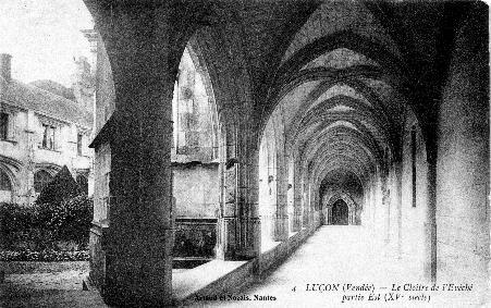 Iconographie - Le cloître de l'évêché, partie est