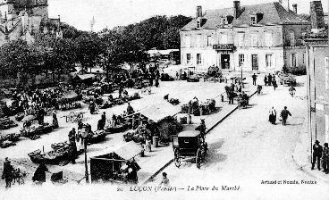 Iconographie - La place du Marché