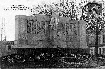 Iconographie - Le monument aux Morts pour le France (1914-1948)