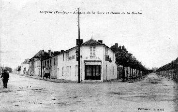Iconographie - Avenue de la Gare et Route de la Roche
