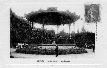 Iconographie - Jardin Public - Le Kiosque