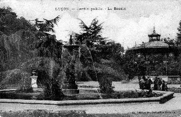 Iconographie - Jardin Public - Le Bassin