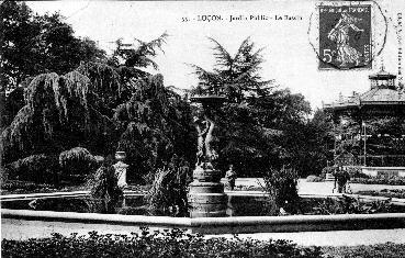 Iconographie - Jardin Public - Le Bassin