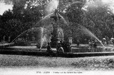 Iconographie - Fontaine du Jardin Dumaine