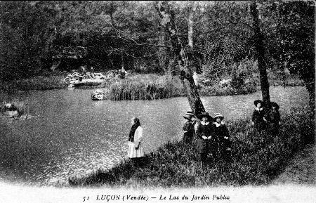 Iconographie - Le lac du Jardin Public