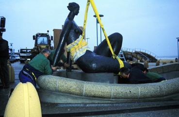 Iconographie - Installation de La Baigneuse, d'Henri Murail