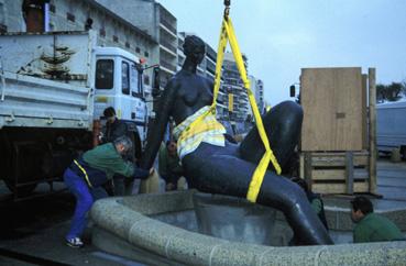 Iconographie - Installation de La Baigneuse, d'Henri Murail