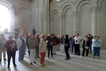 Iconographie - Visite de l'abbatiale de Fontevraud