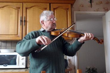 Iconographie - Fernand Gautron, violoneux