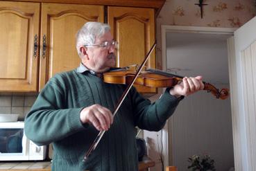 Iconographie - Fernand Gautron, violoneux