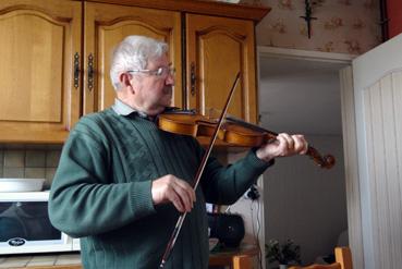 Iconographie - Fernand Gautron, violoneux