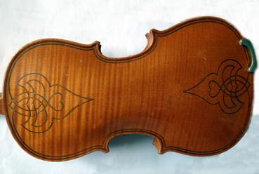 Iconographie - Motifs du violon de Georges Richard